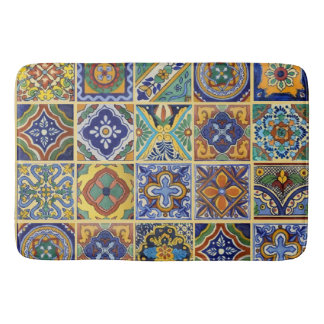 Schöne Boho Talavera Tiles Badematte