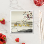 Schöne bokolische Szene Frühjahr Vietnamesisch Neu Serviette (Beispiel)