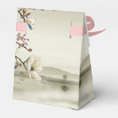 Schöne bokolische Szene Frühling Vietnams Neujahr  Geschenkschachtel (Rückseite)