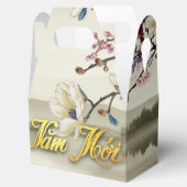 Schöne bokolische Szene Frühling Vietnams Neujahr  Geschenkschachtel (Geöffnet)