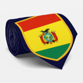 Schöne Bolivien-Flagge Krawatte (Gerollt)