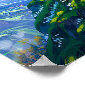 Schöne Bonsai Tree auf dem Spring Hill Poster (Ecke)