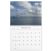 Schöne Bora Bora Landschaft Fotografie Kalender (Feb 2027)