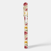 Schöne botanische Aquarell-Wildblumen-Name  Case-Mate iPhone Hülle (Rückseite / Links)