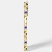 Schöne botanische Aquarell-Wildblumen-Name Case-Mate iPhone Hülle (Rückseite / Rechts)