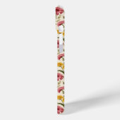 Schöne botanische Aquarell-Wildblumen-Name Case-Mate iPhone Hülle (Rückseite / Links)