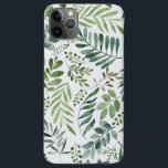 Schöne botanische Blätter in Wasserfarbe Case-Mate iPhone Hülle<br><div class="desc">elegante,  handbemalte Aquarellbilder Blätter</div>