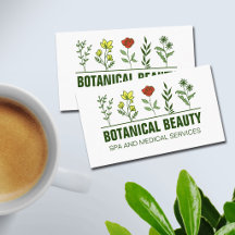 Schöne botanische Spa-Salon-Grünblüten