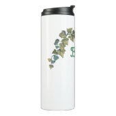 Schöne botanische Typografie Thermosbecher (Nach links gedreht)