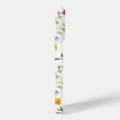 Schöne botanische Wildblumen Name Case-Mate iPhone Hülle (Rückseite / Rechts)