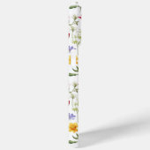 Schöne botanische Wildblumen Name Case-Mate iPhone Hülle (Rückseite / Rechts)