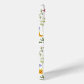 Schöne botanische Wildblumen Name Case-Mate iPhone Hülle (Rückseite / Rechts)