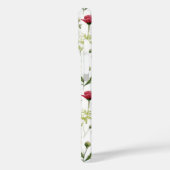 Schöne botanische Wildblumen Name Case-Mate iPhone Hülle (Rückseite / Links)