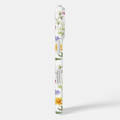 Schöne botanische Wildblumen Name Case-Mate iPhone Hülle (Rückseite / Rechts)