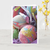 SCHÖNE BOTSCHAFT/GLATTEREIER FÜR DEN OSTEN KARTE (Gelbe Blume)