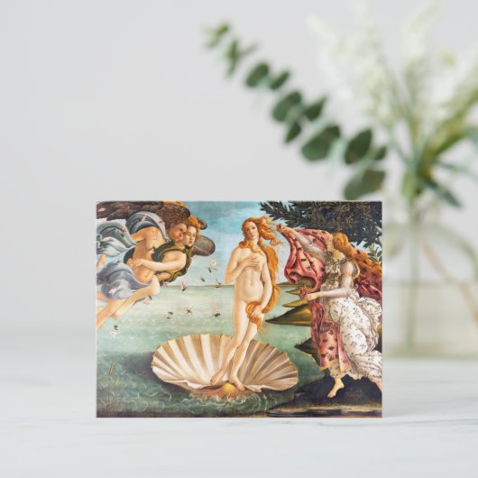 Schöne Botticelli Venus restauriert und neu Postkarte (Stehend Vorderseite)