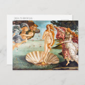 Schöne Botticelli Venus restauriert und neu Postkarte (Vorne/Hinten)