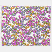 Schöne Bougainvillea Fleecedecke (Vorderseite (Horizontal))