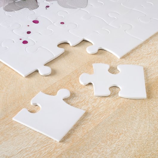 Schöne Bougainvillea Puzzle (Seite)