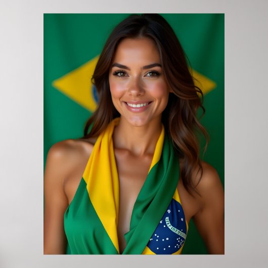 Schöne Brasilianerin Poster (Vorne)