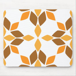 schöne braune Blume Blütenmuster Mousepad