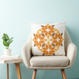 schöne braune Blume Kissen