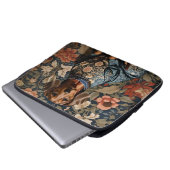 Schöne braune Dackel | Dackel Portrait Laptopschutzhülle (Vorne Knopf)