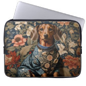 Schöne braune Dackel | Dackel Portrait Laptopschutzhülle (Vorderseite)