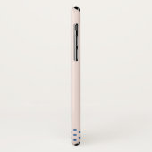 Schöne braune Dose mit weißen Flecken Case-Mate iPhone Hülle (Hinten/Links)