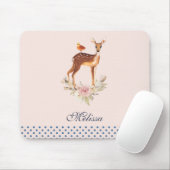 Schöne braune Dose mit weißen Flecken Mousepad (Mit Mouse)