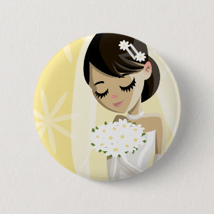 Schöne Bräute Button