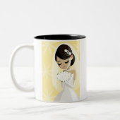 Schöne Bräute Zweifarbige Tasse (Links)