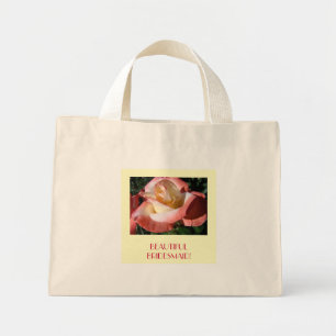 SCHÖNE BRAUTJUNGFER GESCHENK Tragetasche PINK ROSE
