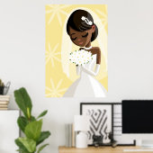 Schöne Brides Poster (Heimbüro)