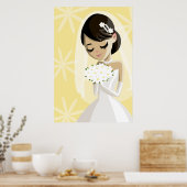 Schöne Brides Poster (Küche)