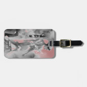 Schöne Bridesmaid Romantische Hochzeit in Urlaubso Gepäckanhänger (Vorderseite horizontal)