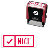 Schöne Briefmarke Permastempel (Beispiel)