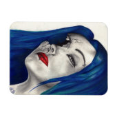 Schöne Broken Goth Fantasy Original Kunst Magnet (Horizontal)