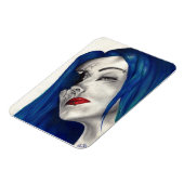 Schöne Broken Goth Fantasy Original Kunst Magnet (Linke Seite)