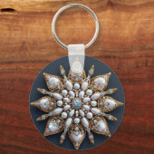 Schöne Brooch Schlüsselanhänger (Vorderseite)