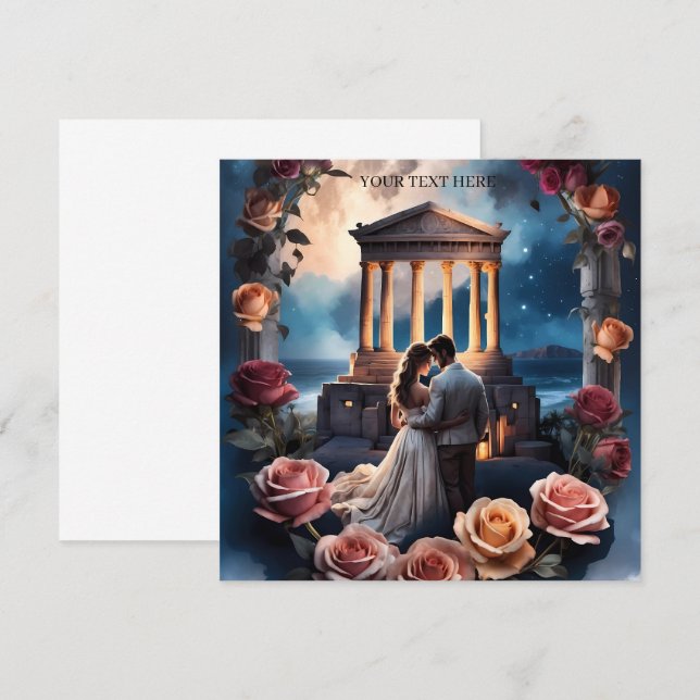 Schöne Brücken und Bräuche Stehend am Meer (Vorne/Hinten)