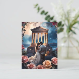 Schöne Brücken und Bräuche Stehend am Meer Postkarte