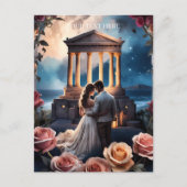 Schöne Brücken und Bräuche Stehend am Meer Postkarte (Vorderseite)