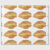 Schöne Buche im Herbst Geschenkpapier (Flach)