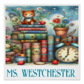 Schöne Bücher Poster (Vorderseite)