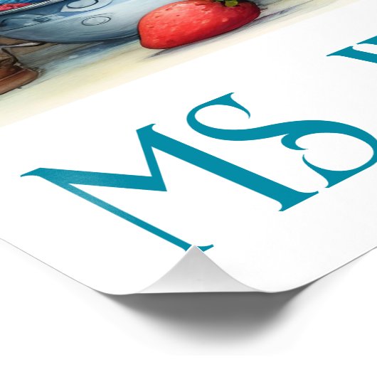 Schöne Bücher Poster (Ecke)