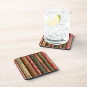 Schöne Buchrücken Getränkeuntersetzer