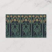 Schöne Buchrückenrufkarte Visitenkarte (Vorderseite)