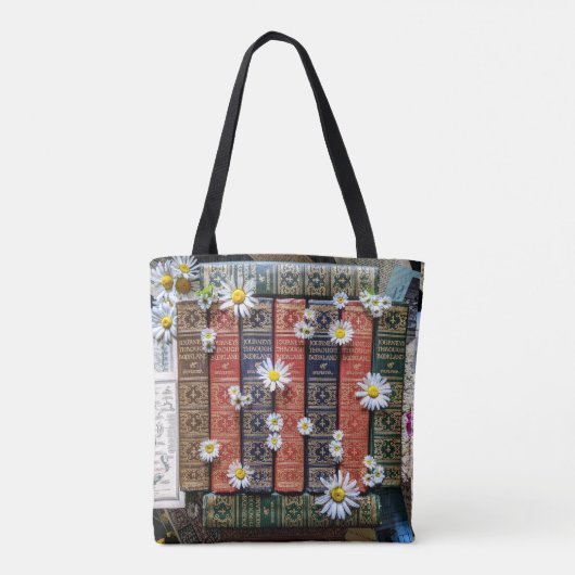 Schöne Buchstäbchen (Bookland) Tasche (Rückseite)