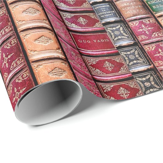 Schöne Buchstäbchen (Englisch Essays) Geschenkpapier (Rolleneckpunkt)